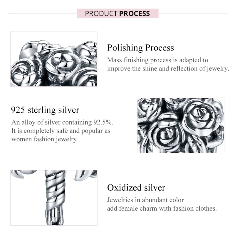 (afbeelding voor) Pandora Style Brdal Bouquet Bedel - SCC1566 - Bekijken 7