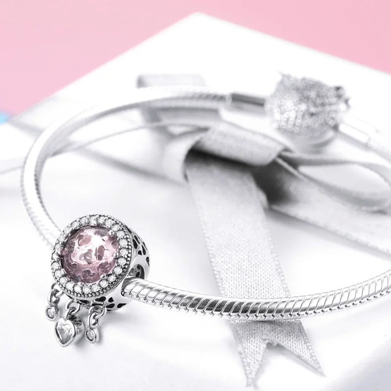 (afbeelding voor) Pandora Style Briljant Hart Bedel - SCC998 - Bekijken 4