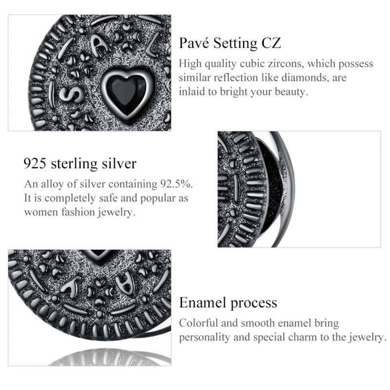 (afbeelding voor) Pandora Style Broodje Koekje Bedel - BSC352 - Bekijken 7