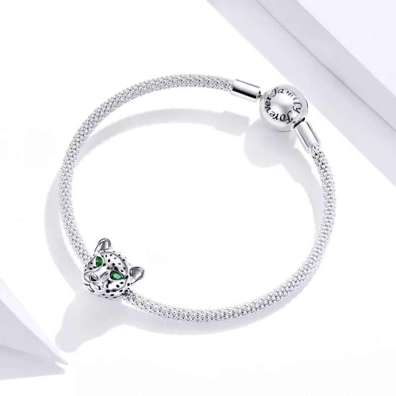 (afbeelding voor) Pandora Style Cheetah hoofd Bedel - SCC1675 - Bekijken 3