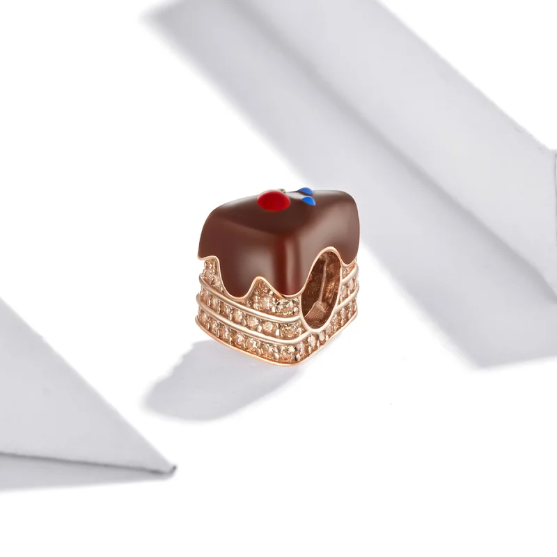 (afbeelding voor) Pandora Style Chocolade cake Bedel - BSC349 - Bekijken 2