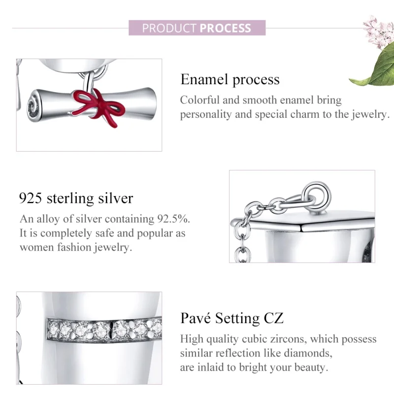 (afbeelding voor) Pandora Style College afstudeerpet Bedel - BSC357 - Bekijken 8