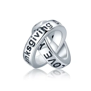 (afbeelding voor) Pandora Style Dankbaar voor u Bedel - SCC227