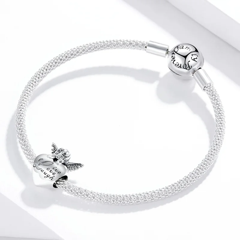 (afbeelding voor) Pandora Style Dankzegging Engel Bedel - SCC1633 - Bekijken 3