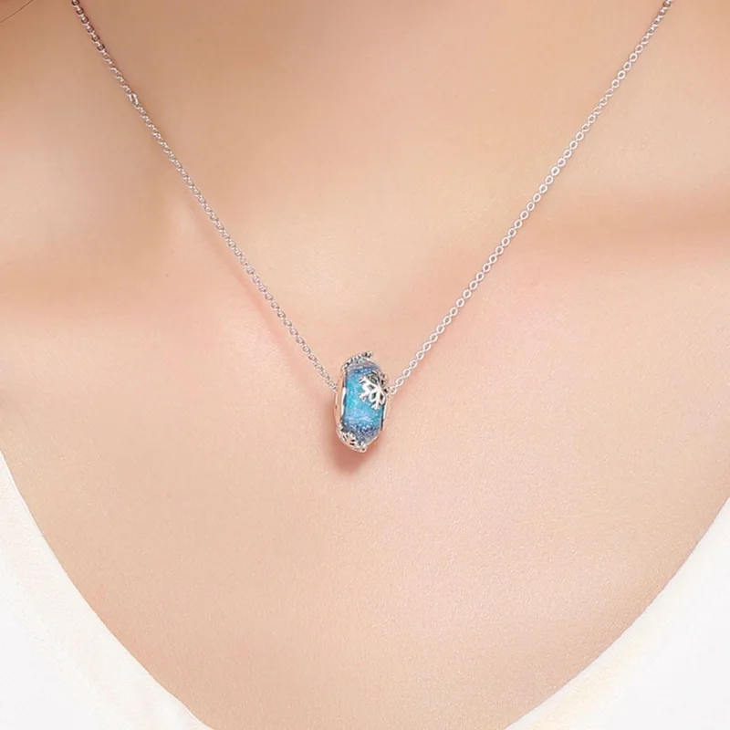 (afbeelding voor) Pandora Style De Bevroren Sneeuwvlokken van de winter Bedel - SCC862 - Bekijken 5