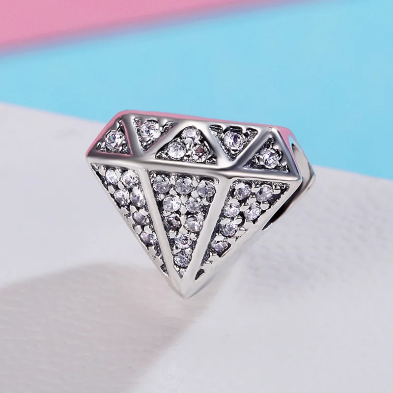 (afbeelding voor) Pandora Style Diamanten liefde Bedel - SCC397 - Bekijken 3