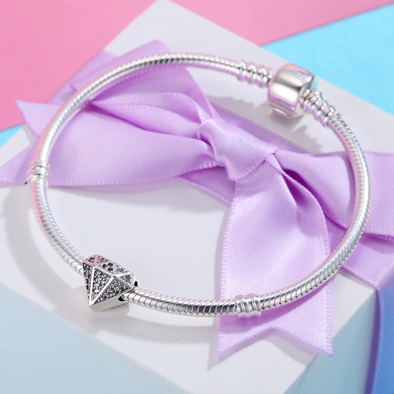 (afbeelding voor) Pandora Style Diamanten liefde Bedel - SCC397 - Bekijken 4