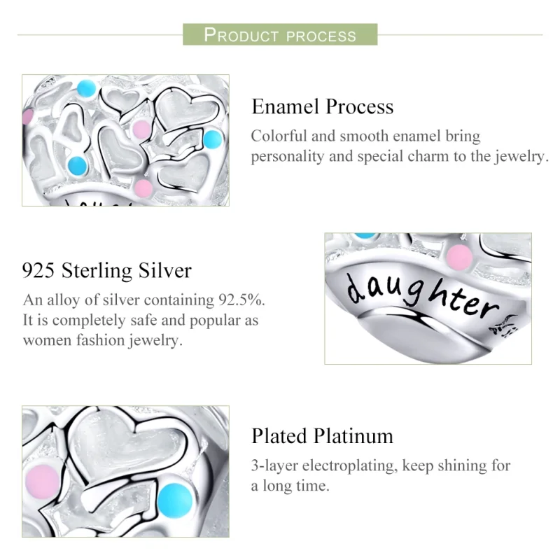 (afbeelding voor) Pandora Style Dochter Bedel - SCC1152 - Bekijken 4