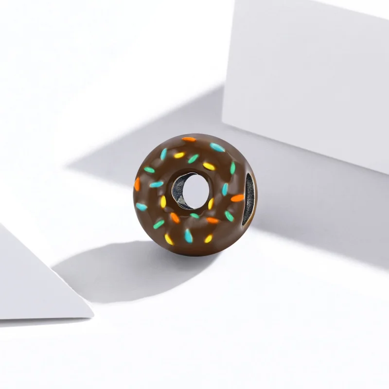 (afbeelding voor) Pandora Style Donut Bedel - SCC1820 - Bekijken 2