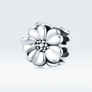 (afbeelding voor) Pandora Style Drie bloemen Bedel - SCC1486