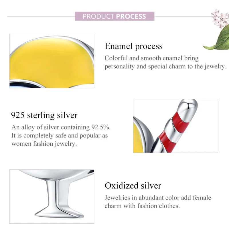 (afbeelding voor) Pandora Style Driekleurig Bal-ijs Bedel - SCC1532 - Bekijken 8