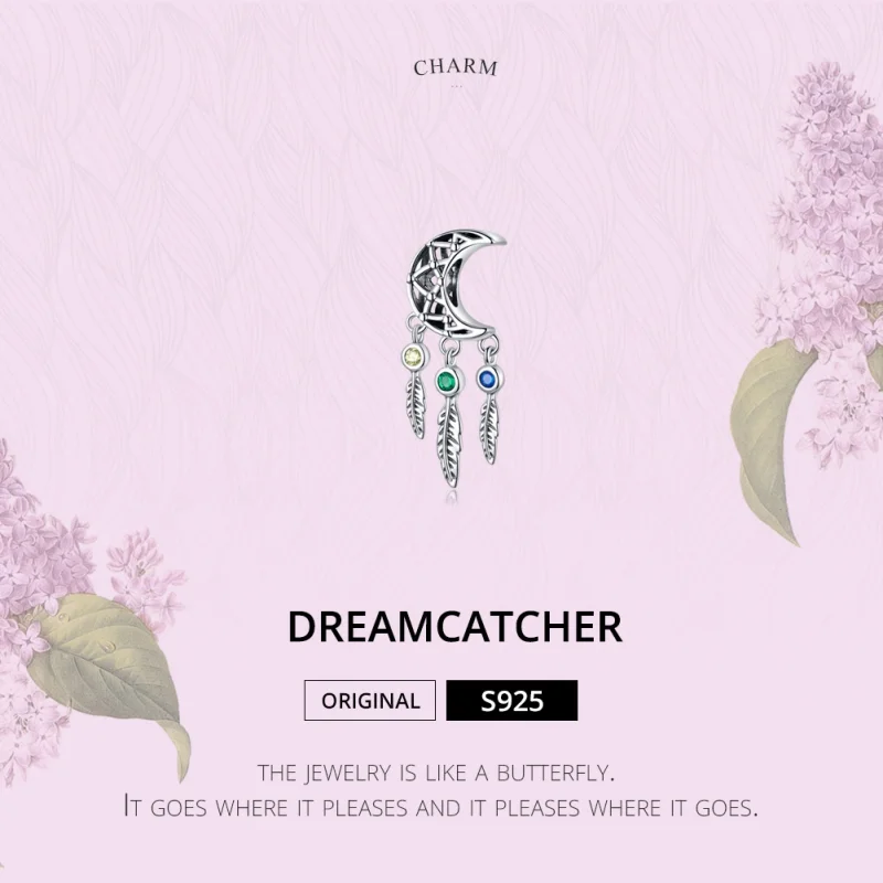 (afbeelding voor) Pandora Style Dromenvanger Hangende Bedel - SCC1232 - Bekijken 3