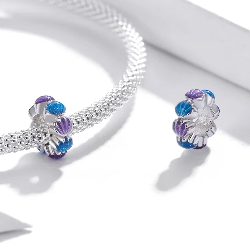 (afbeelding voor) Pandora Style Droom Shell Spacer Bedel - BSC431 - Bekijken 4