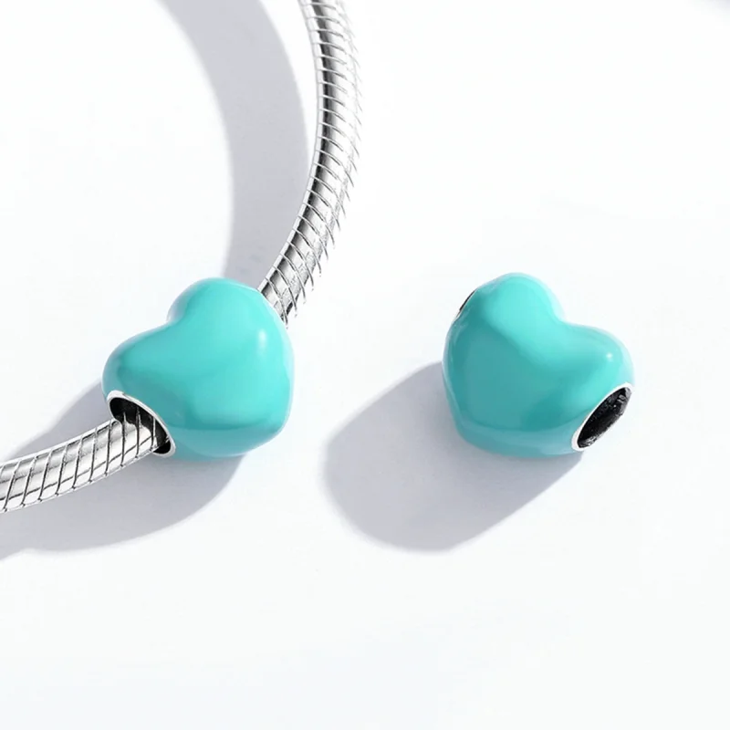 (afbeelding voor) Pandora Style Eenvoudige liefde Bedel - SCC1986-BU - Bekijken 3