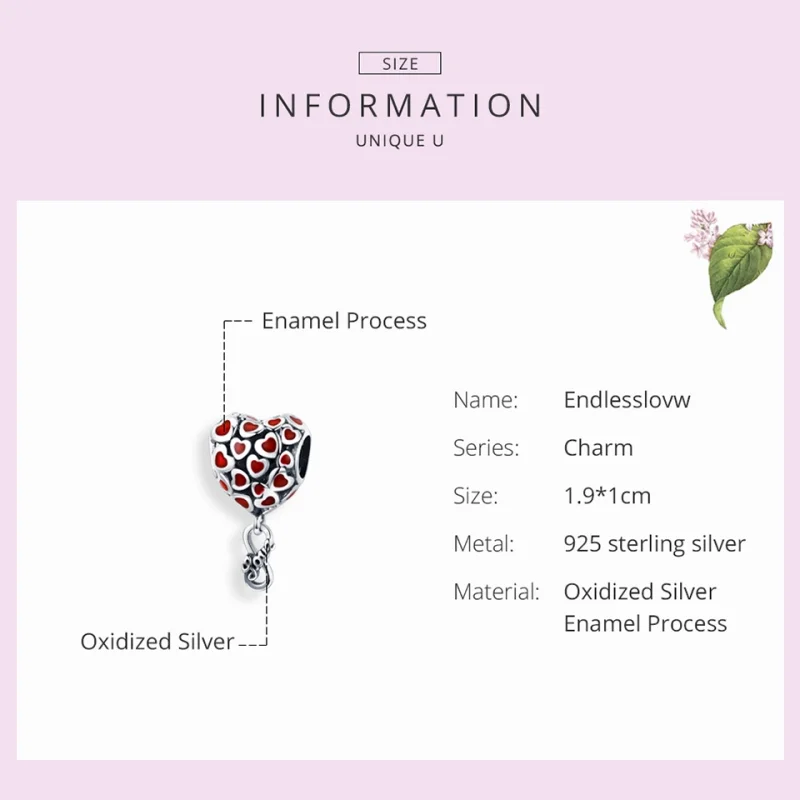 (afbeelding voor) Pandora Style Eindeloze liefde Hangende Bedel - SCC1180 - Bekijken 4