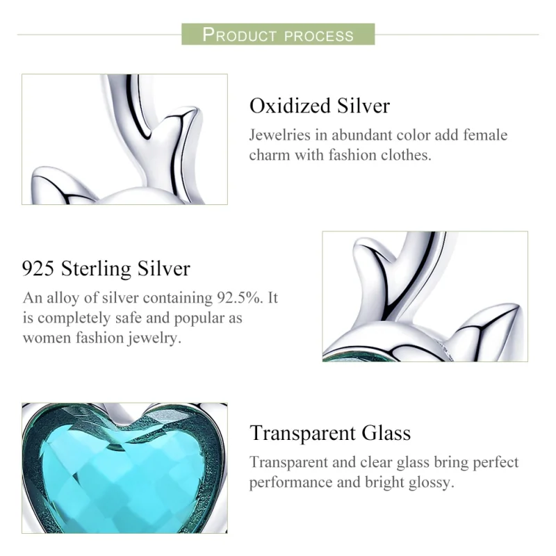 (afbeelding voor) Pandora Style elanden Bedel - SCC1022 - Bekijken 7