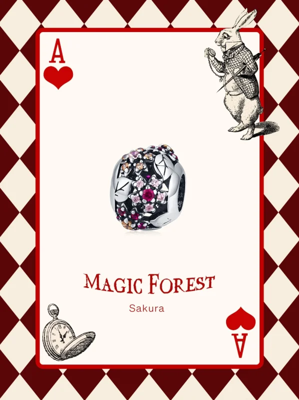 (afbeelding voor) Pandora Style Elegante Kersenbloesem Bedel - SCC1446 - Bekijken 6