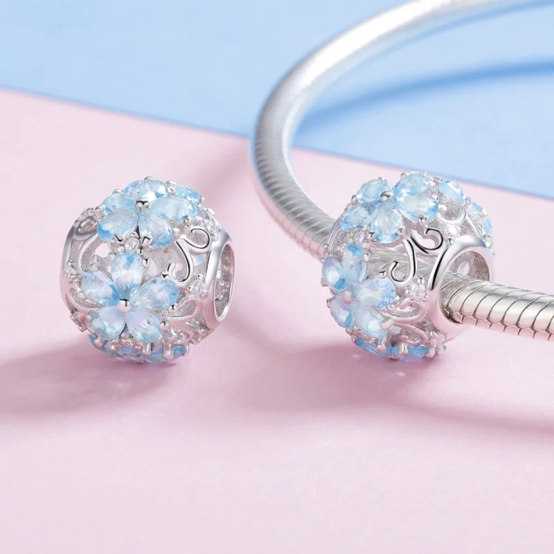 (afbeelding voor) Pandora Style Elegante sneeuwvlokken Bedel - SCC941 - Bekijken 4