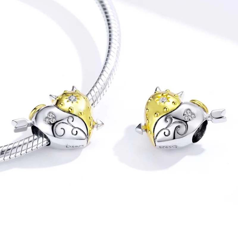 (afbeelding voor) Pandora Style Engel duivel Bedel - BSC107 - Bekijken 4