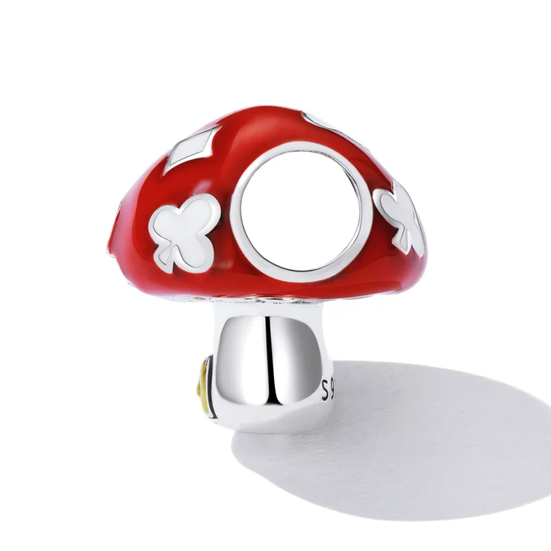(afbeelding voor) Pandora Style Exquise Mushroom House Bedel - SCC2246 - Bekijken 3