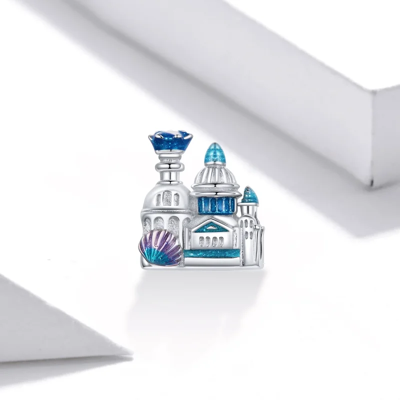 (afbeelding voor) Pandora Style Fantasy Kasteel Bedel - BSC432 - Bekijken 2