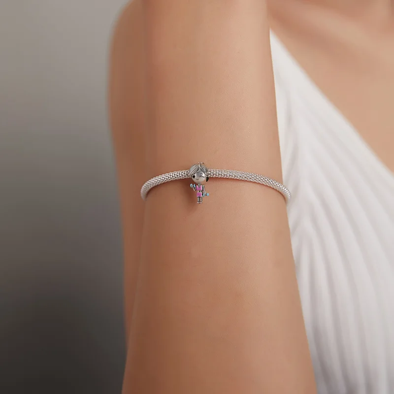 (afbeelding voor) Pandora Style Fitness Meisje Bedel - BSC488 - Bekijken 5