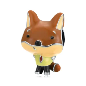 (afbeelding voor) Pandora Style Fox Burger Bedel - SCC1964