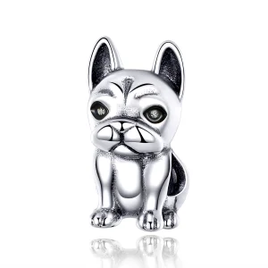 (afbeelding voor) Pandora Style Franse bulldog Bedel - SCC1306