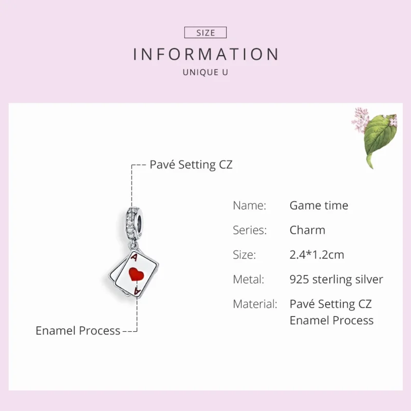 (afbeelding voor) Pandora Style Game tijd Hangende Bedel - SCC1172 - Bekijken 4