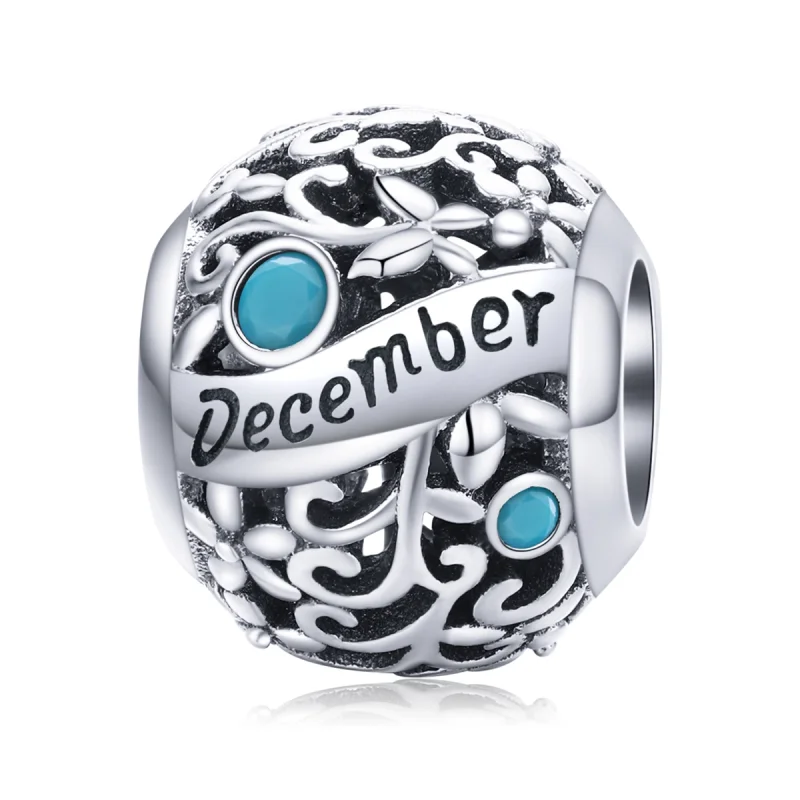 (afbeelding voor) Pandora Style Geboortesteen december Bedel - SCC1385-12