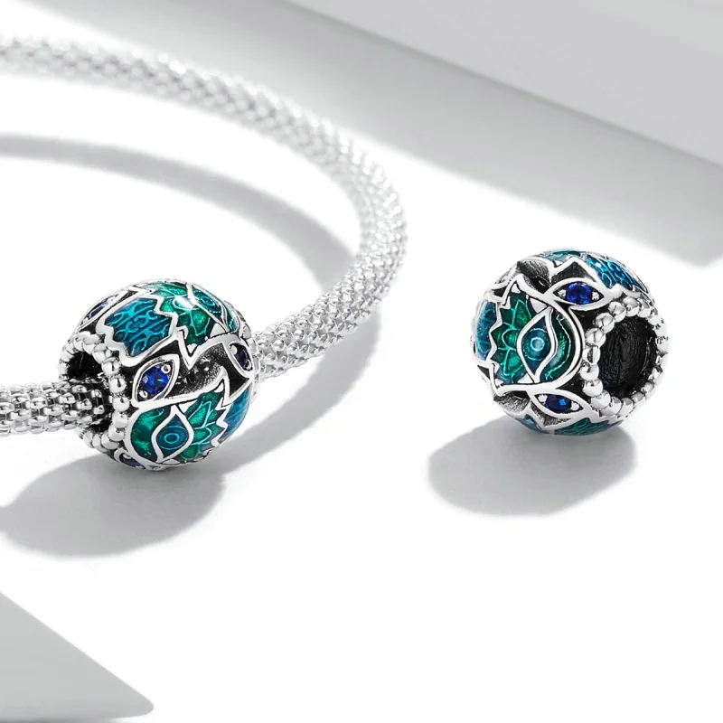 (afbeelding voor) Pandora Style Gelukkige Hand Bedel - BSC565 - Bekijken 4