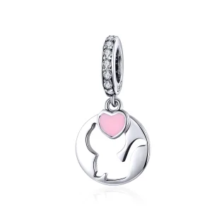 (afbeelding voor) Pandora Style Gelukkige Kitty Hangende Bedel - SCC1140