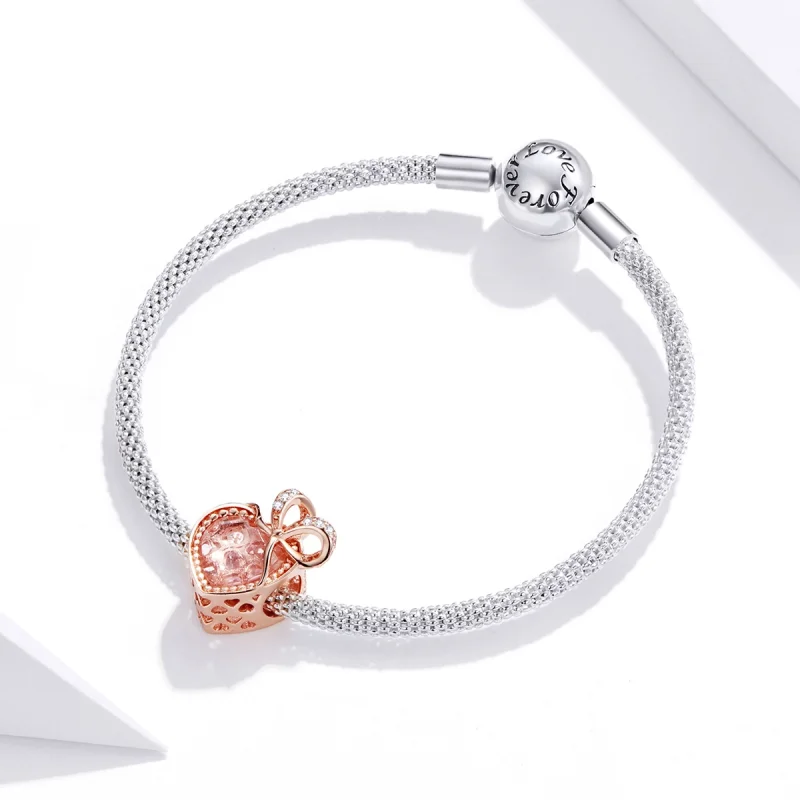 (afbeelding voor) Pandora Style Geschenk van liefde Bedel - BSC398 - Bekijken 3