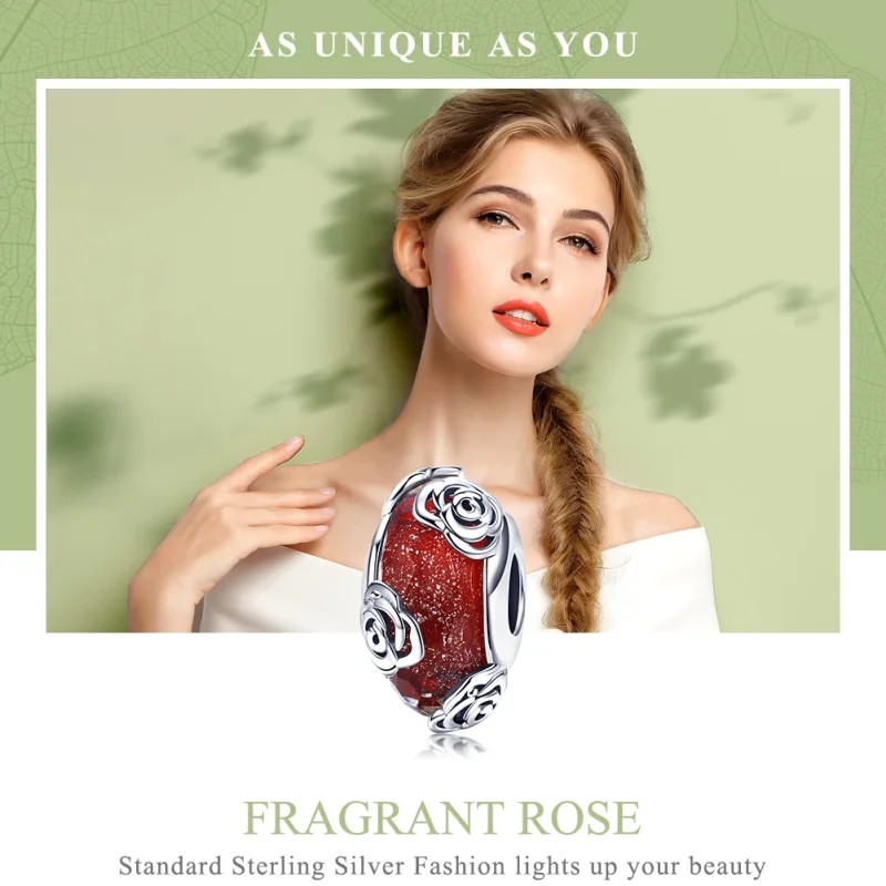 (afbeelding voor) Pandora Style Geurige Roos Bedel - SCC1030 - Bekijken 2