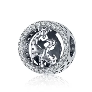 (afbeelding voor) Pandora Style Giraffe Bedel - SCC997