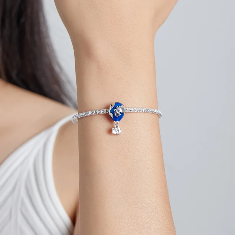 (afbeelding voor) Pandora Style Globetrotter - Heteluchtballon Bedel - SCC2028 - Bekijken 5