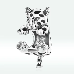 (afbeelding voor) Pandora Style Grappige kleine cheeta Bedel - BSC556