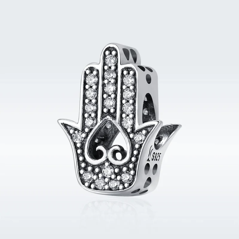 (afbeelding voor) Pandora Style Hamsa Bedel - SCC225 - Bekijken 2