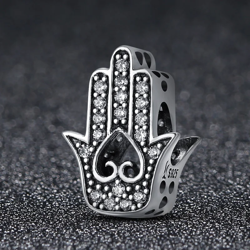 (afbeelding voor) Pandora Style Hamsa Bedel - SCC225 - Bekijken 3