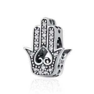 (afbeelding voor) Pandora Style Hamsa Bedel - SCC225