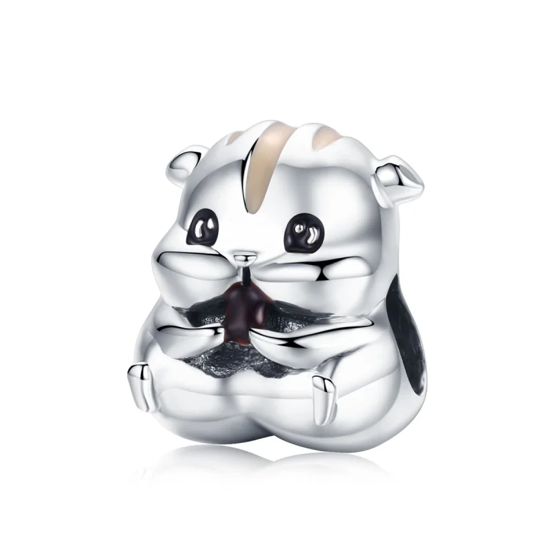 (afbeelding voor) Pandora Style Hamster Bedel - SCC1133