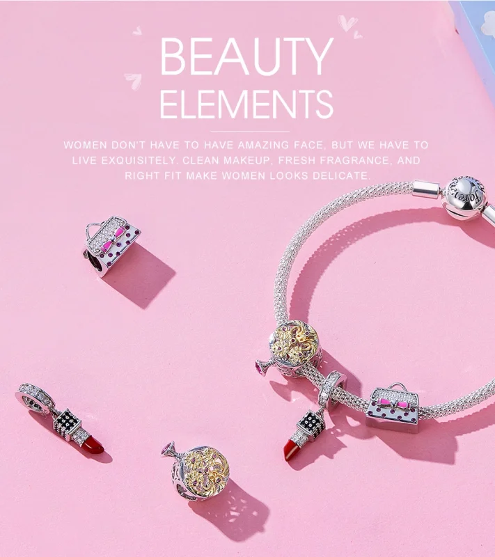 (afbeelding voor) Pandora Style Handtas Bedel - SCC1391 - Bekijken 6