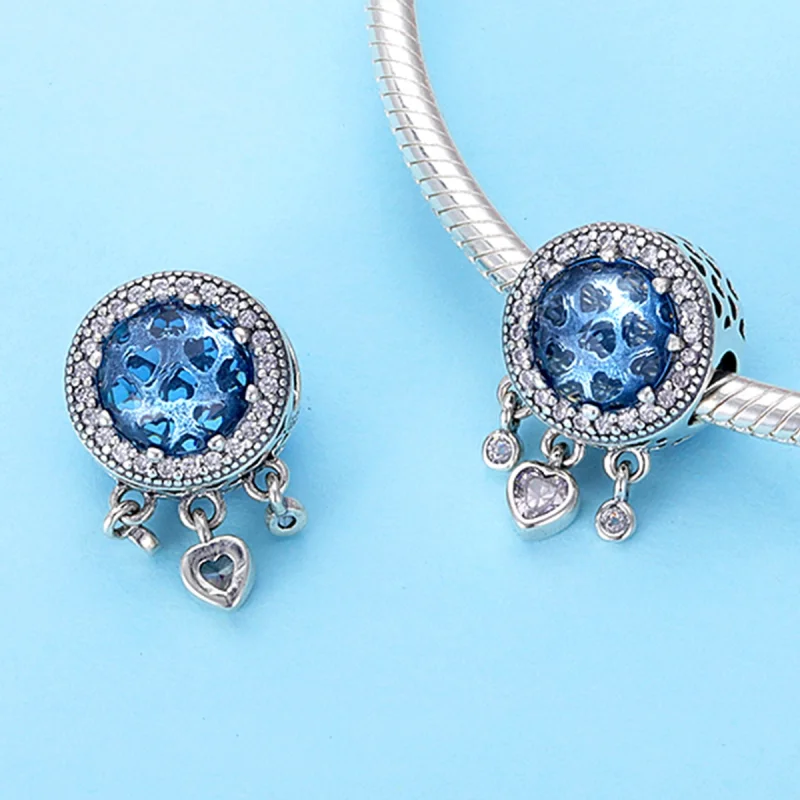 (afbeelding voor) Pandora Style Helder kristallen hart Bedel - SCC724 - Bekijken 2