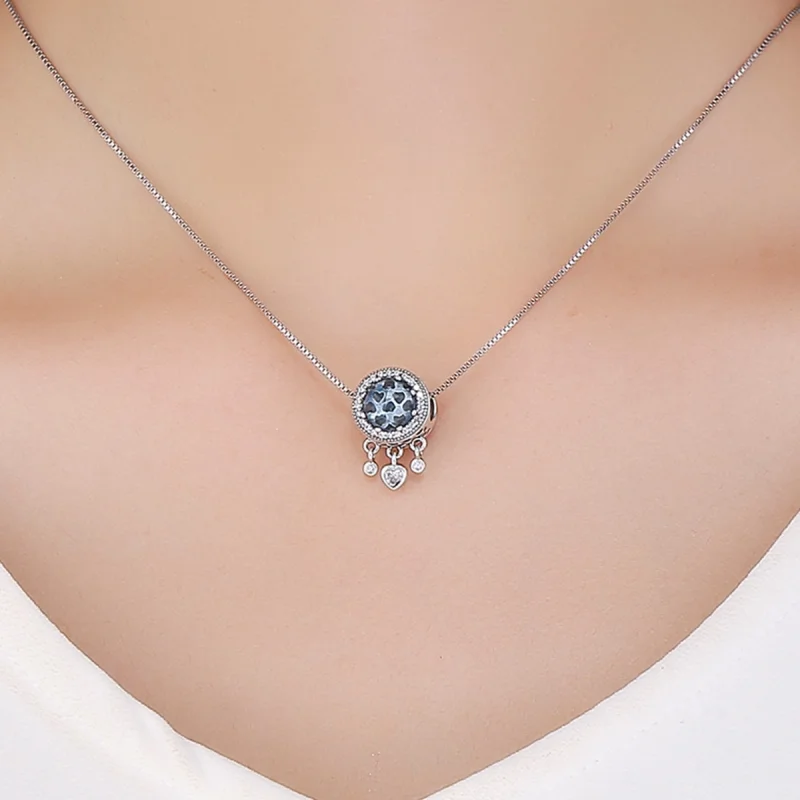 (afbeelding voor) Pandora Style Helder kristallen hart Bedel - SCC724 - Bekijken 5