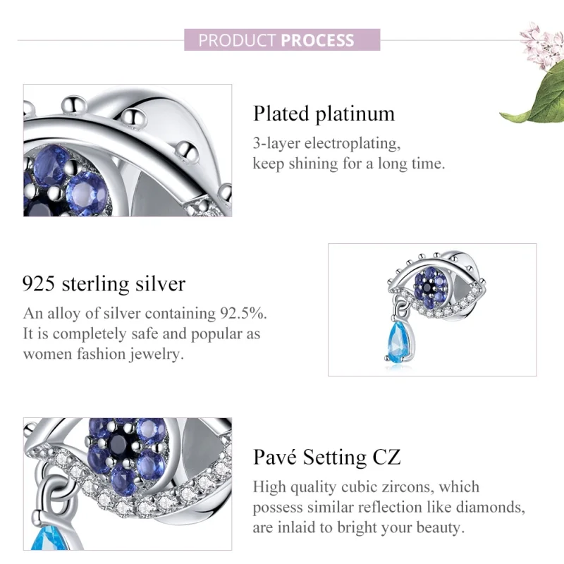 (afbeelding voor) Pandora Style Het oog van mysterie Bedel - SCC1775 - Bekijken 8