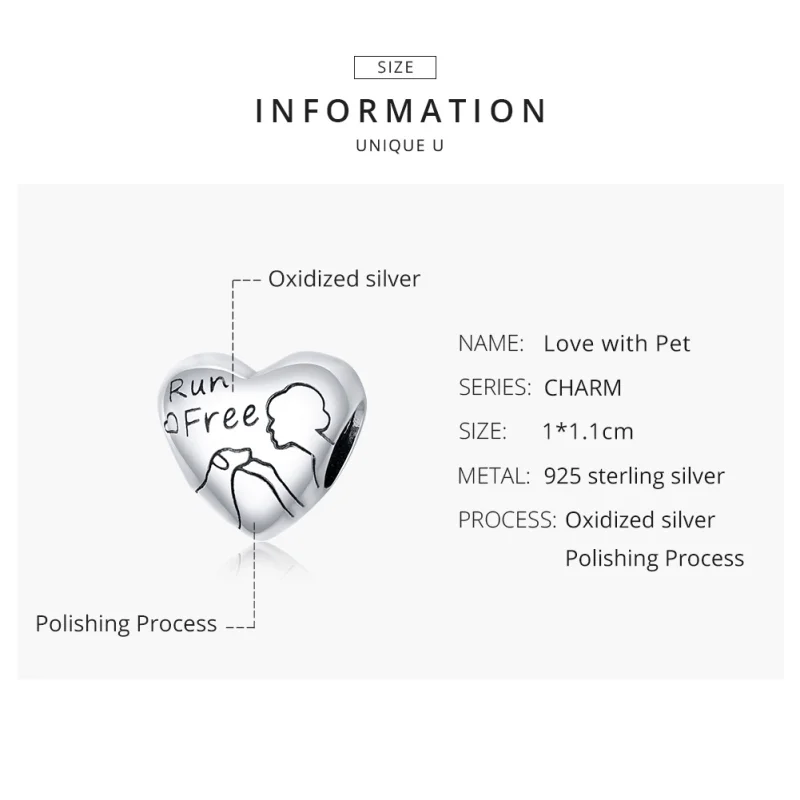 (afbeelding voor) Pandora Style Honden moeder Bedel - SCC1679 - Bekijken 8