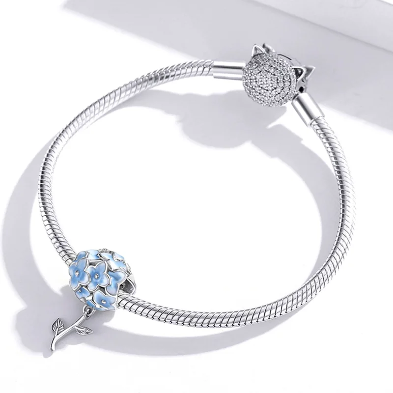 (afbeelding voor) Pandora Style Hortensia Bedel - BSC392 - Bekijken 3