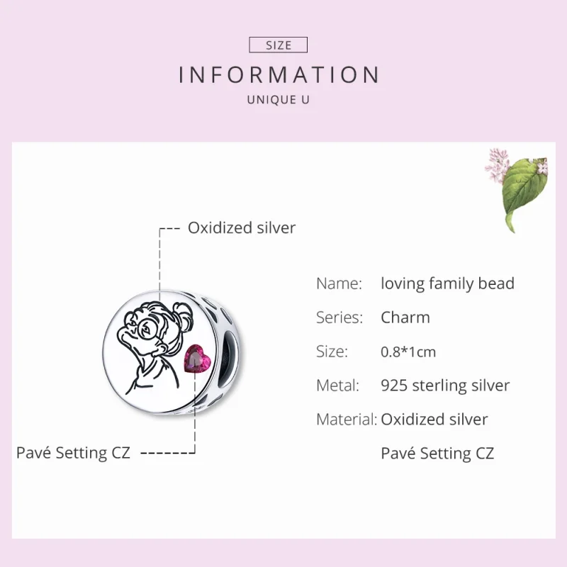 (afbeelding voor) Pandora Style Ik hou van je oma Gigi Bedel - SCC1762 - Bekijken 7