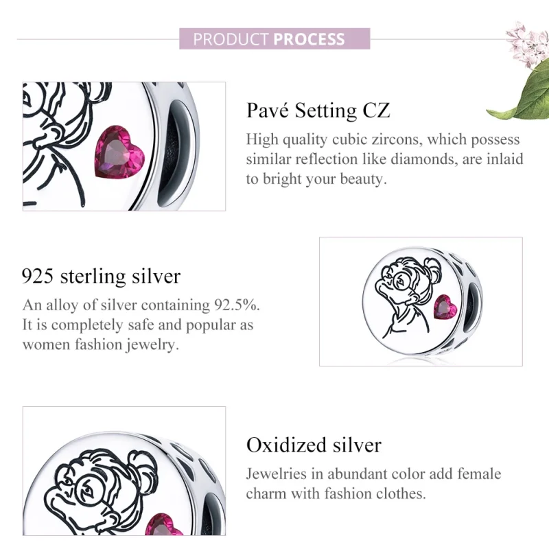 (afbeelding voor) Pandora Style Ik hou van je oma Gigi Bedel - SCC1762 - Bekijken 8