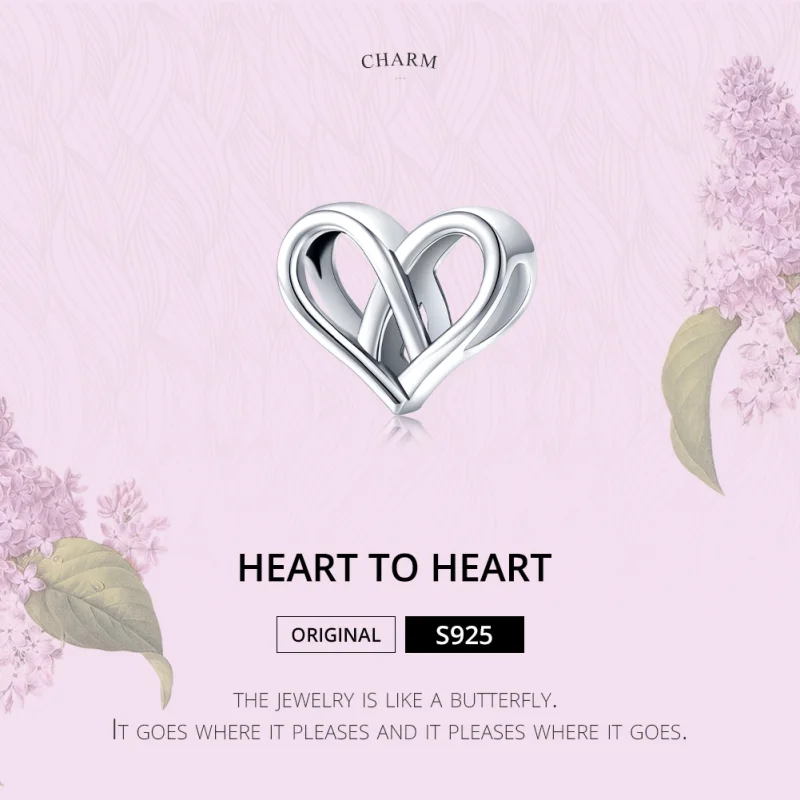 (afbeelding voor) Pandora Style Jij en ik van hart tot hart Bedel - SCC1552 - Bekijken 6